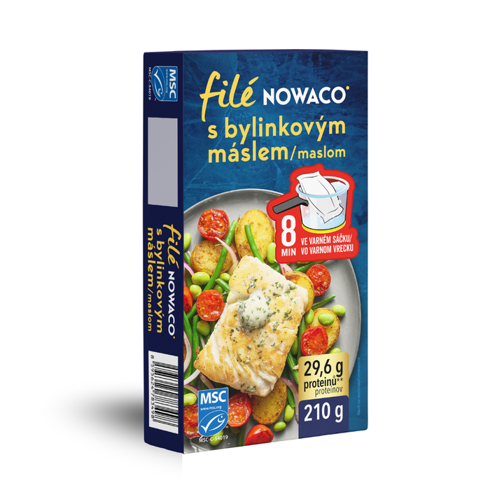 Filé Nowaco s bylinkovým máslem