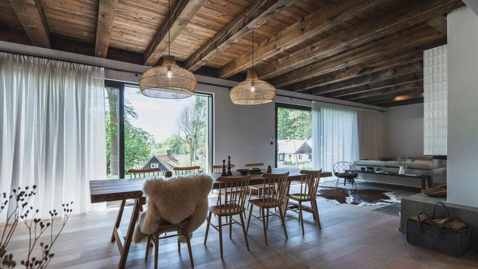 Jizerky, chata, realizace, interiér, chalupa, hory, Jizerské hory