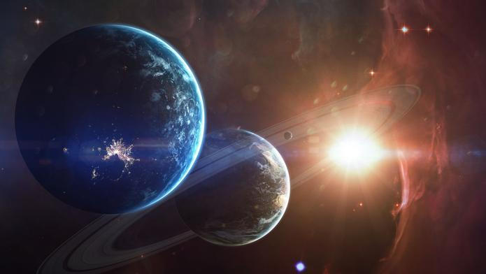 Země Venuše vesmír planeta