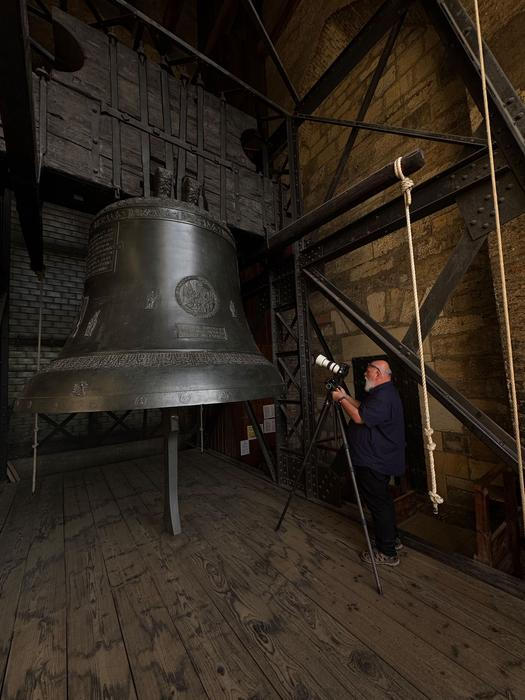 Ukázka z knihy Katedrála svatého Víta - Kamenná koruna království. Autor fotografií Jan William Drnek, nakladatelství NOBART, Praha 2025.