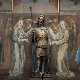 Ukázka z knihy Katedrála svatého Víta - Kamenná koruna království. Autor fotografií Jan William Drnek, nakladatelství NOBART, Praha 2025.