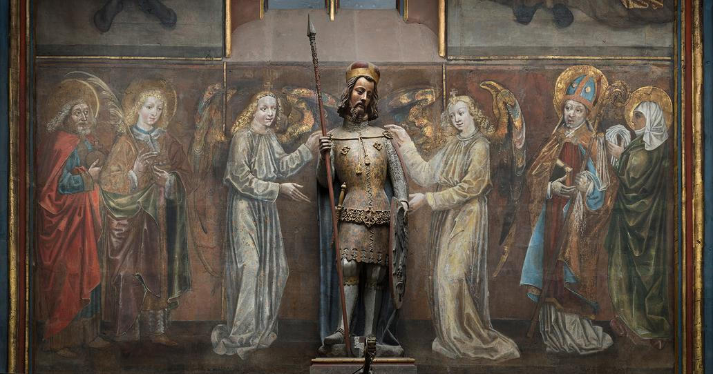 Ukázka z knihy Katedrála svatého Víta - Kamenná koruna království. Autor fotografií Jan William Drnek, nakladatelství NOBART, Praha 2025.