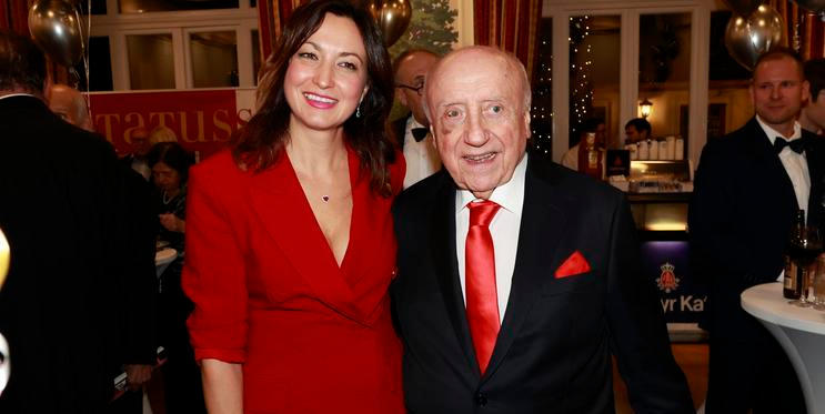 Lucie Gelemová a Felix Slováček