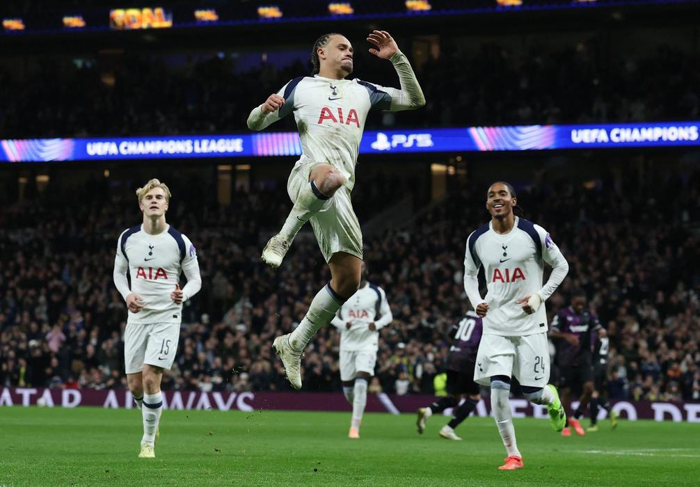 Tottenham - Slavia (Liga mistrů)