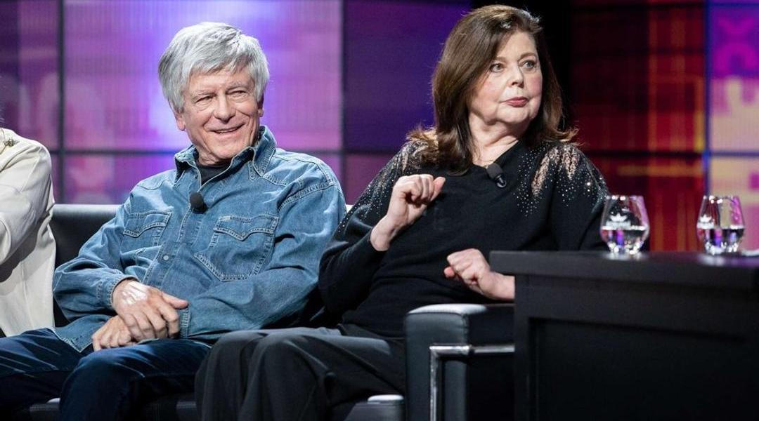 Andrea Čunderlíková a kytarista skupiny Olympic Ladislav Klein