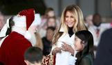 USA, Marine Corps, Melania Trump, charita, Santa Claus