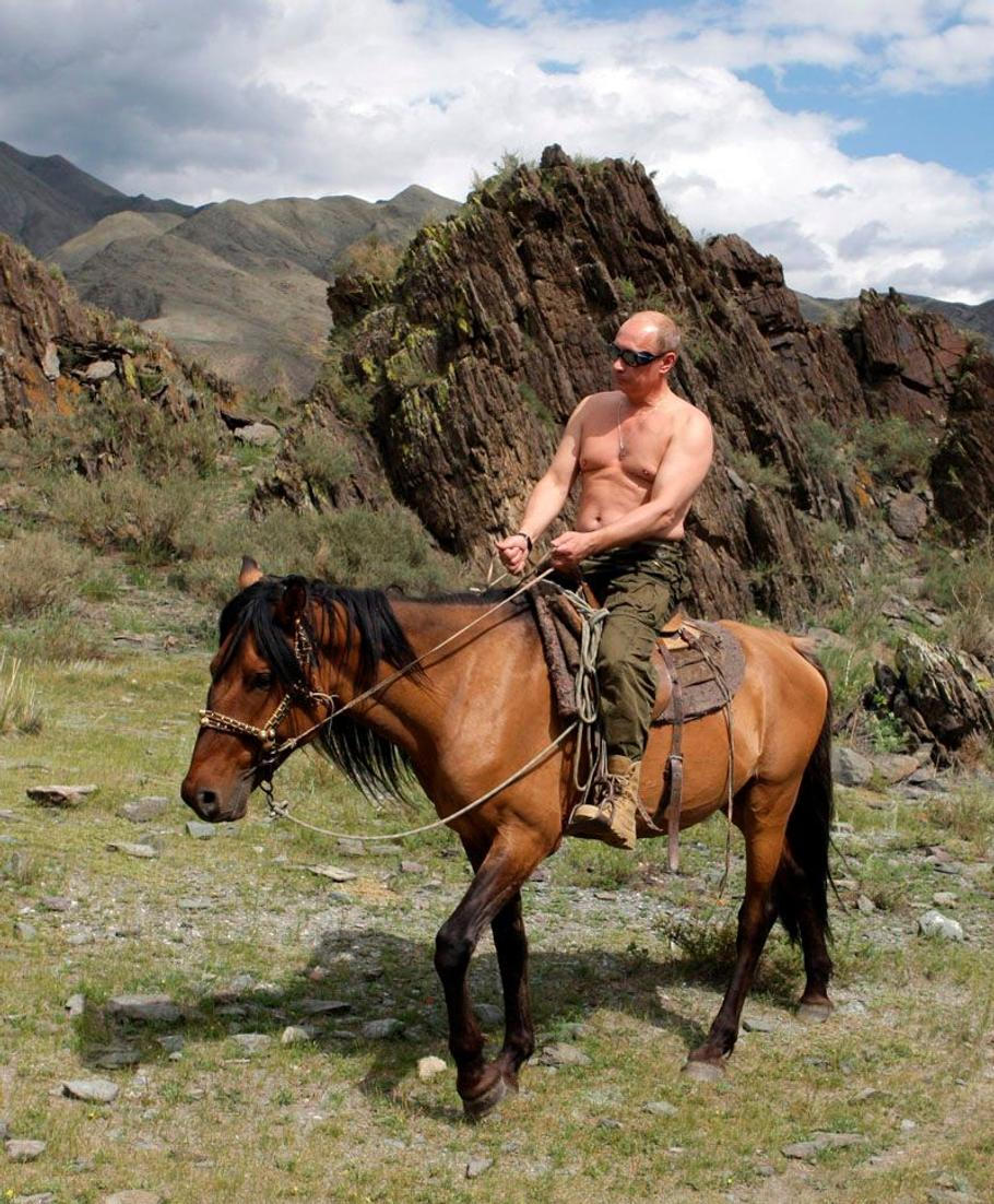 Vladimir Putin na dovolené