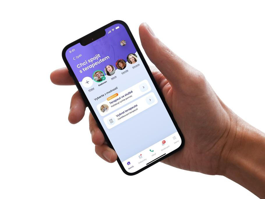 aplikace online terapie