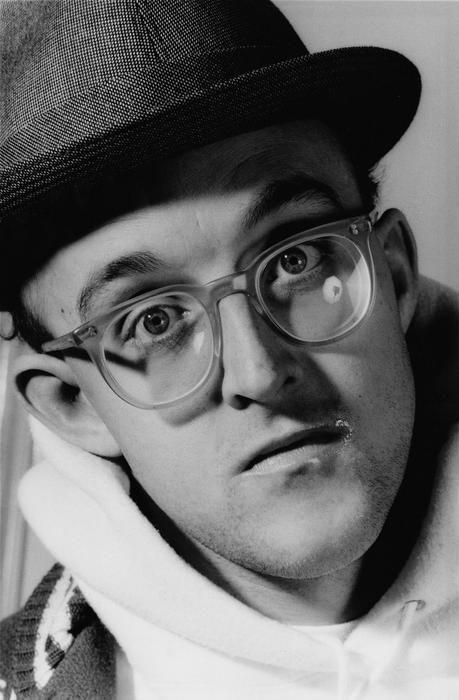 Gottfried Helnwein: Keith Haring (z cyklu Tváře), 1989, 2014