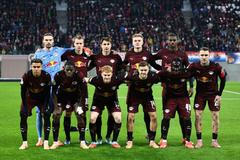 Fotbalisté celku RB Lipsko