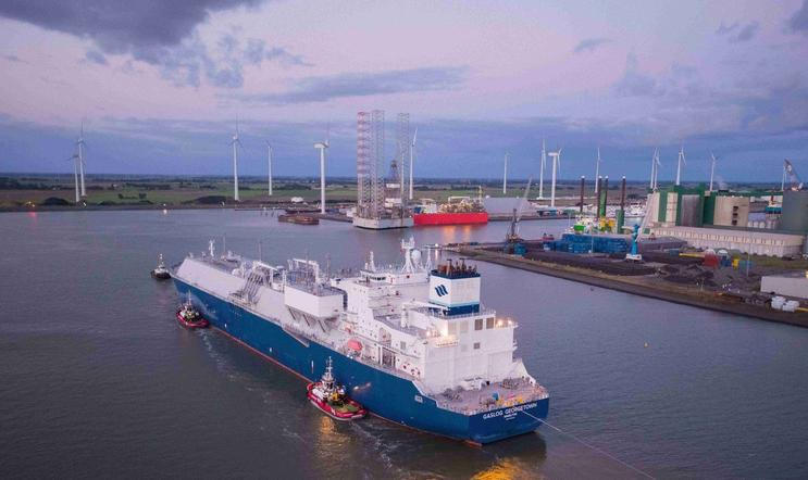LNG, plyn, Nizozemsko, loď