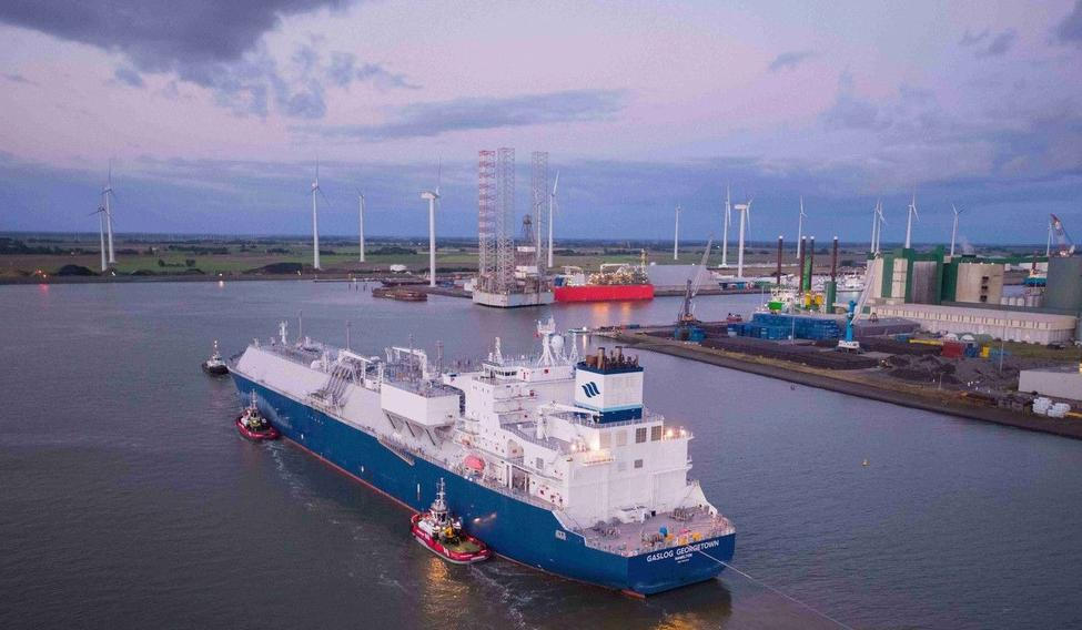 LNG, plyn, Nizozemsko, loď