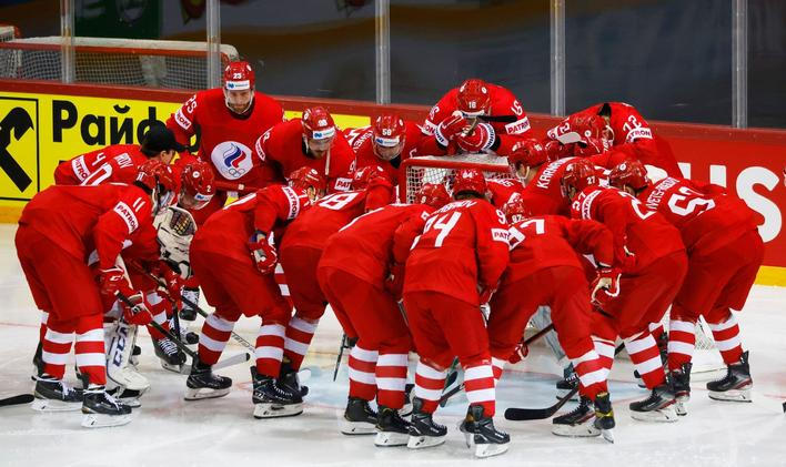Rusové před zápasem Česko - Rusko na MS 2021