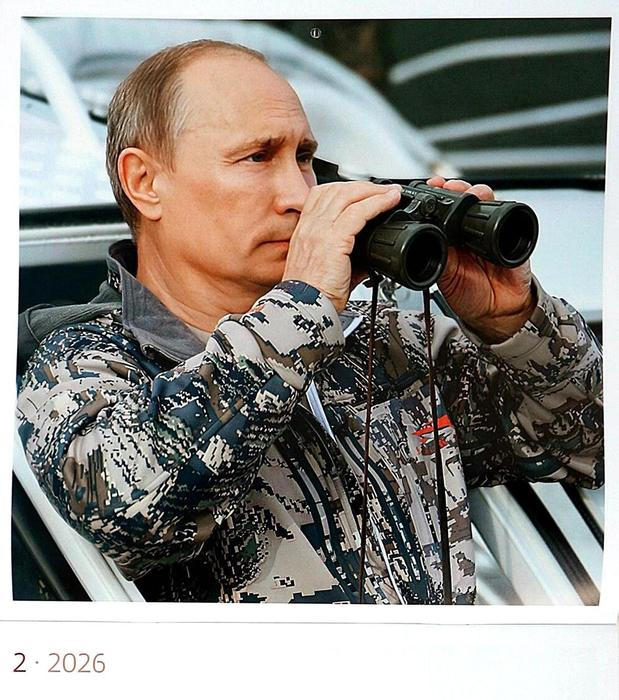 Putin, kalendář, 2026