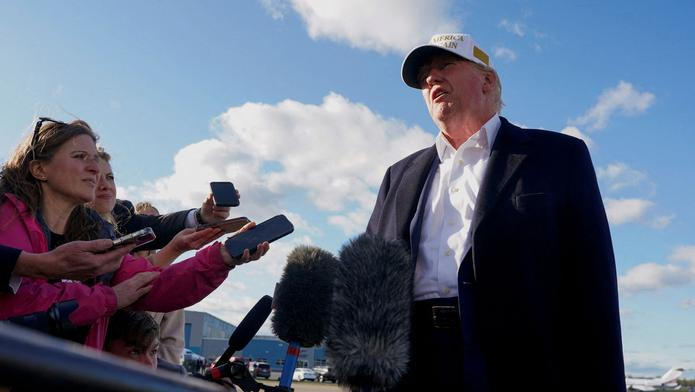 Příklad toho, jak kremelská média nepustí k Rusům Trumpovu kritiku Putina