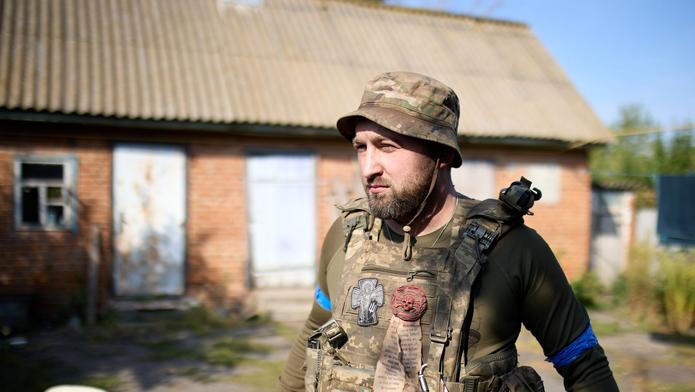 Olexandr Šeršun, voják na dovolené