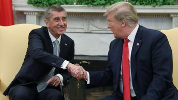 Babiš Trump Bílý dům