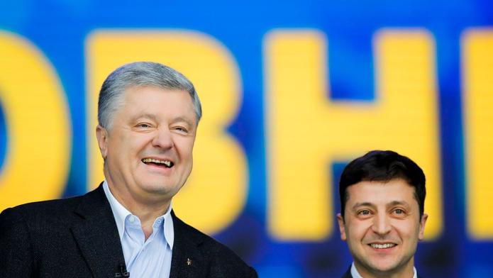 zelenský porošenko