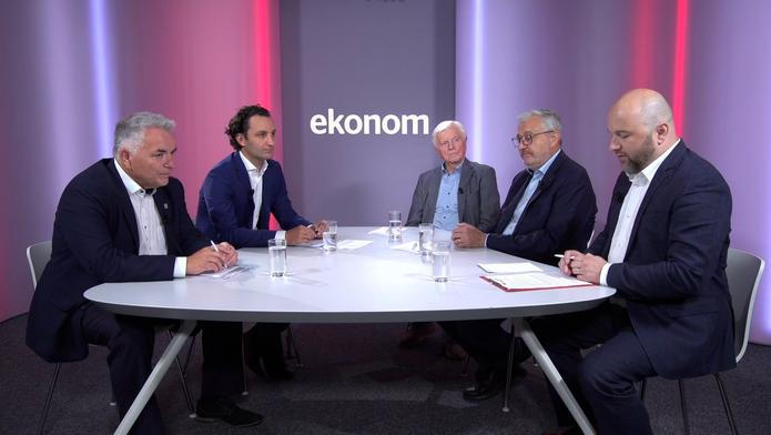 Debata Ekonomu Nové bloky v Dukovanech a české stavebnictví