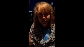 Greta Thunberg zveřejnila předem natočené video poté, co Izrael zadržel aktivisty na lodi