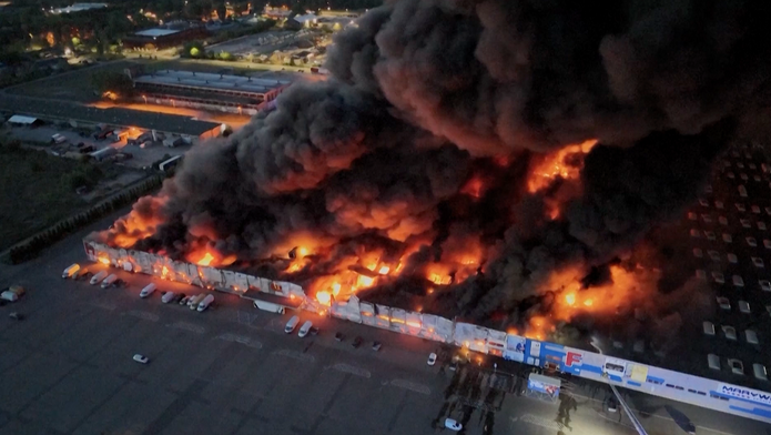 "Dostaneme vás všechny." Poláci jsou si jistí, že požár obchodního domu nechali založit Rusové