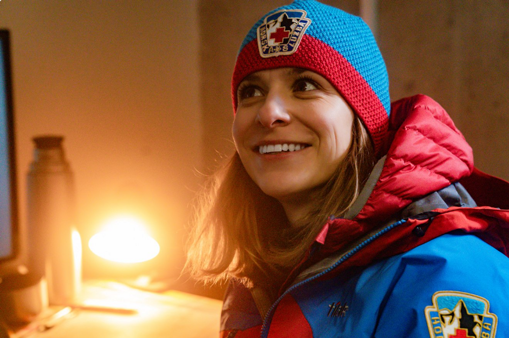 Veronika Khek Kubařová ve filmu Na horách.