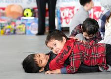 USA, Marine Corps, Melania Trump, charita, Santa Claus