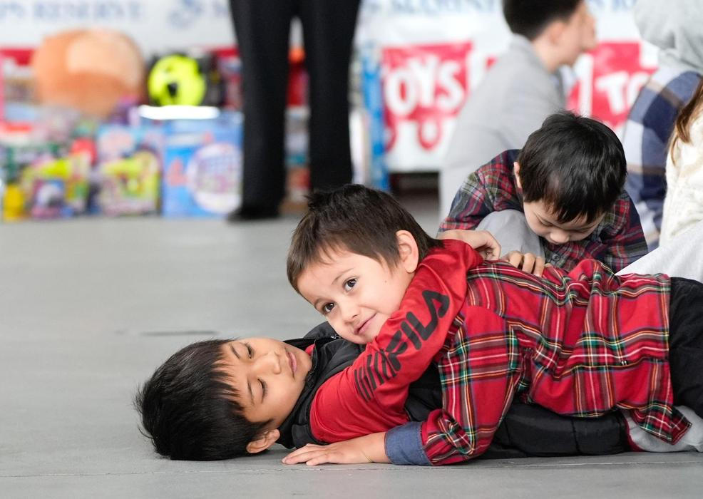 USA, Marine Corps, Melania Trump, charita, Santa Claus