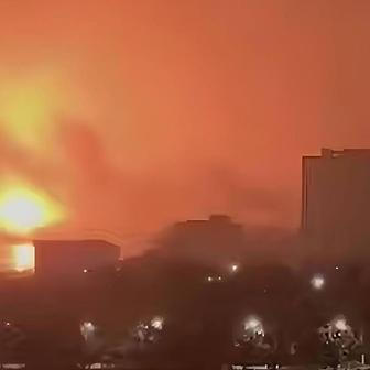 Ukrajina, Kyjev, Rusko, válka, drony, bombardování,