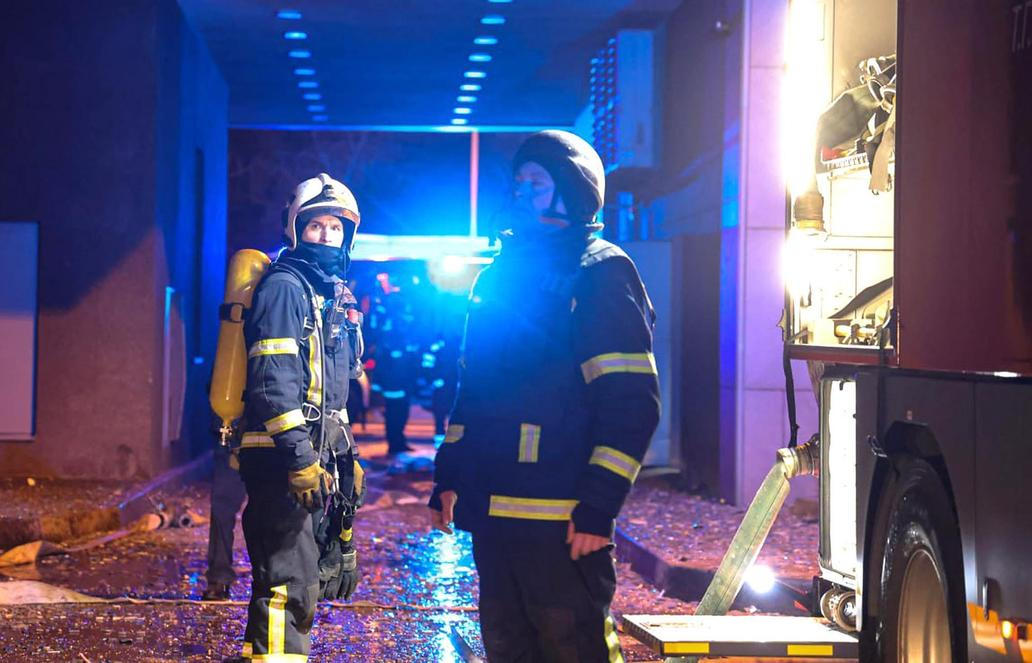 Ukrajina, Kyjev, Rusko, válka, drony, bombardování,