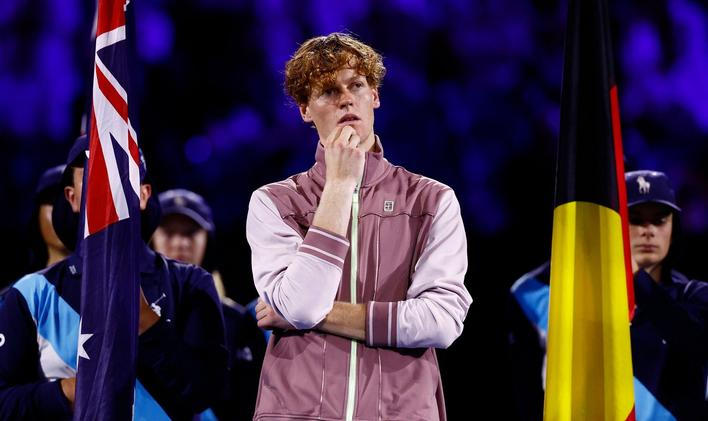 Jannik Sinner, finále Australian Open 2024