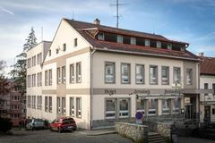 Hotel a restaurace Jirmásek na Dolním náměstí v Humpolci.