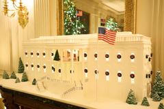 USA, Washington, Bílý dům, vánoce, výzdoba, Melanie, Donald Trump