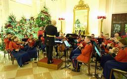 USA, Washington, Bílý dům, vánoce, výzdoba, Melanie, Donald Trump