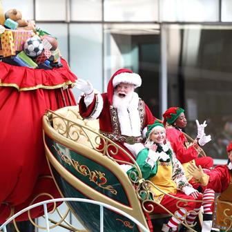 USA, New York, přehlídka, Den díkuvzdání. Macy´s