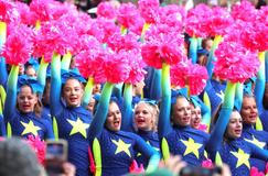 USA, New York, přehlídka, Den díkuvzdání. Macy´s