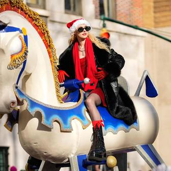 USA, New York, přehlídka, Den díkuvzdání. Macy´s