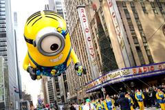 USA, New York, přehlídka, Den díkuvzdání. Macy´s