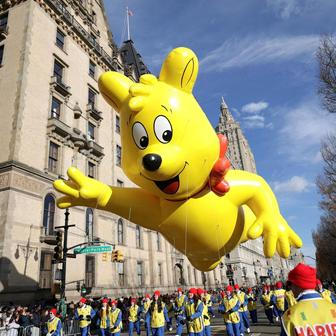 USA, New York, přehlídka, Den díkuvzdání. Macy´s