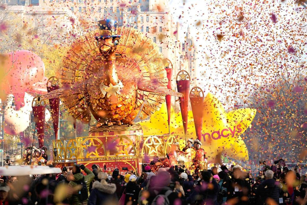 USA, New York, přehlídka, Den díkuvzdání. Macy´s