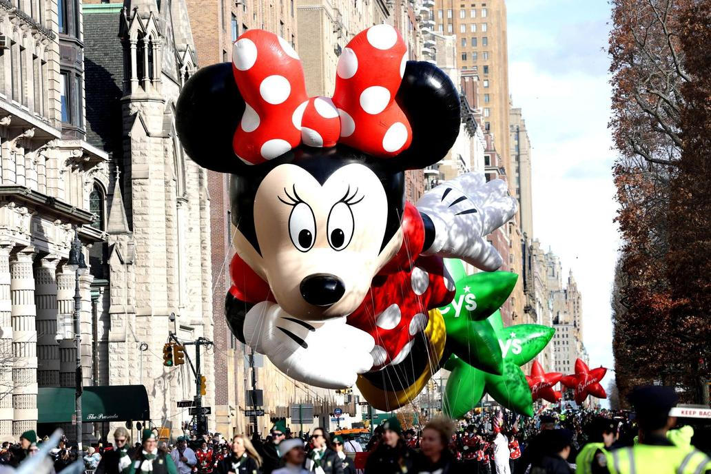 USA, New York, přehlídka, Den díkuvzdání. Macy´s