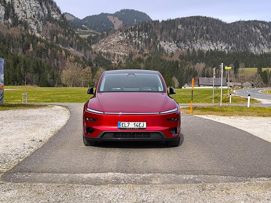 To už jsme v rakouských Alpách.