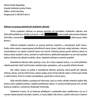 Otakar Schmidt, kauza, krimi, zpopelnění, policie čr, gibs