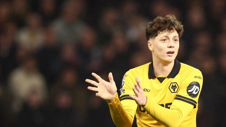 Ladislav Krejčí v dresu Wolves