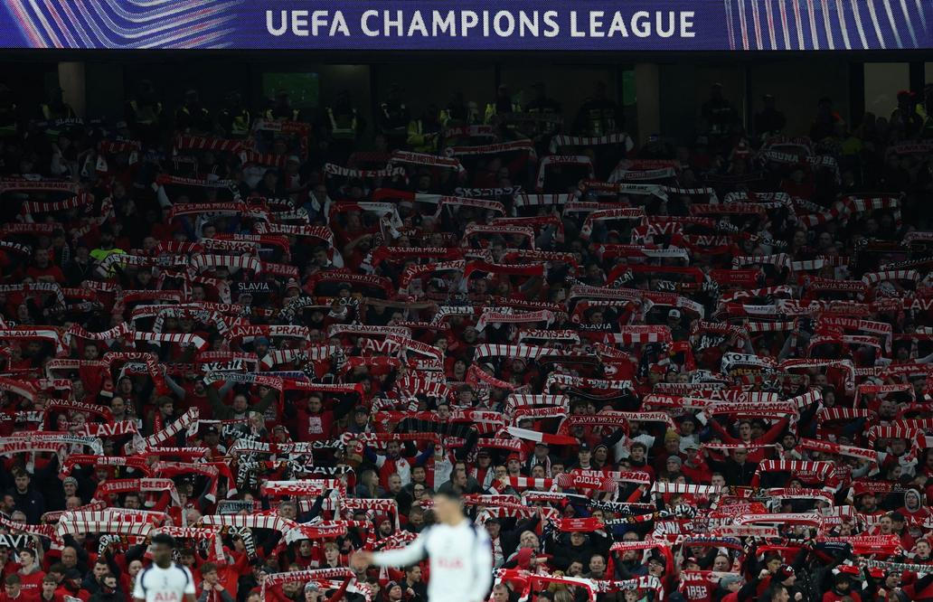 Tottenham - Slavia (Liga mistrů)