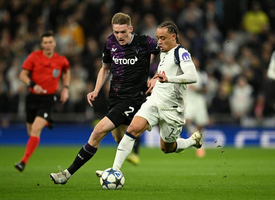 Tottenham - Slavia (Liga mistrů)