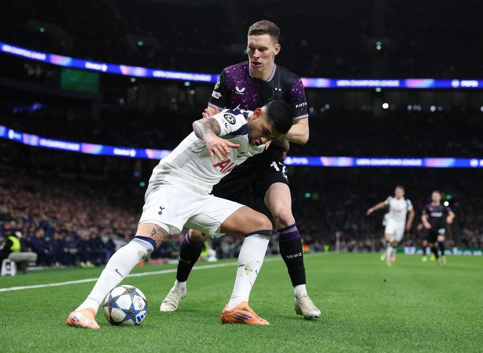 Tottenham - Slavia (Liga mistrů)