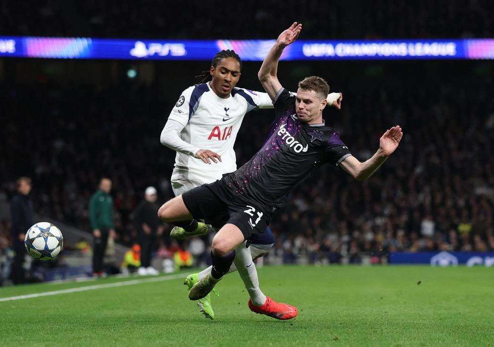 Tottenham - Slavia (Liga mistrů)