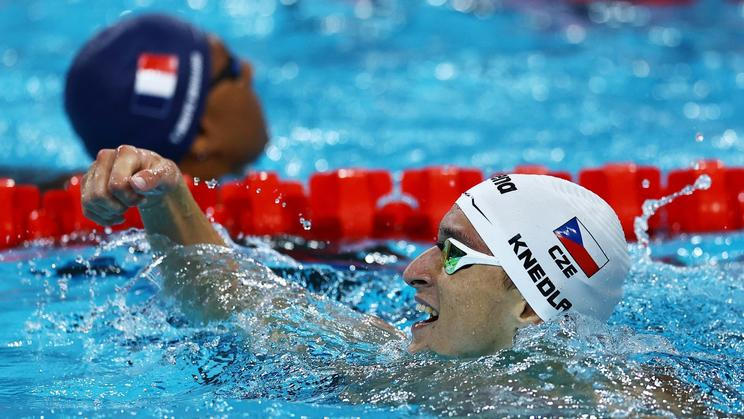 Plavec Miroslav Knedla na OH 2024 v Paříži