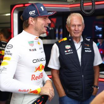Max Verstappen a Dr. Helmut Marko